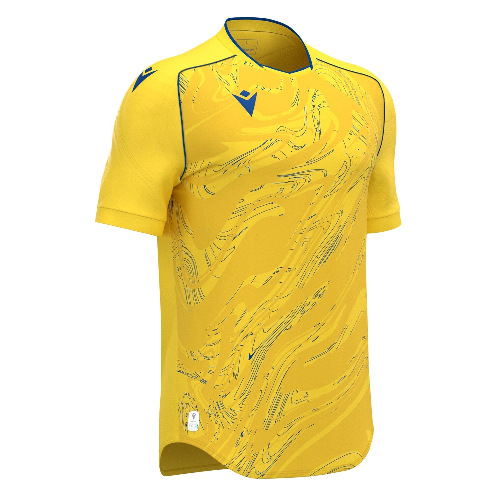 Macron Arcane Eco Shirt - Yellow/Royal Blue