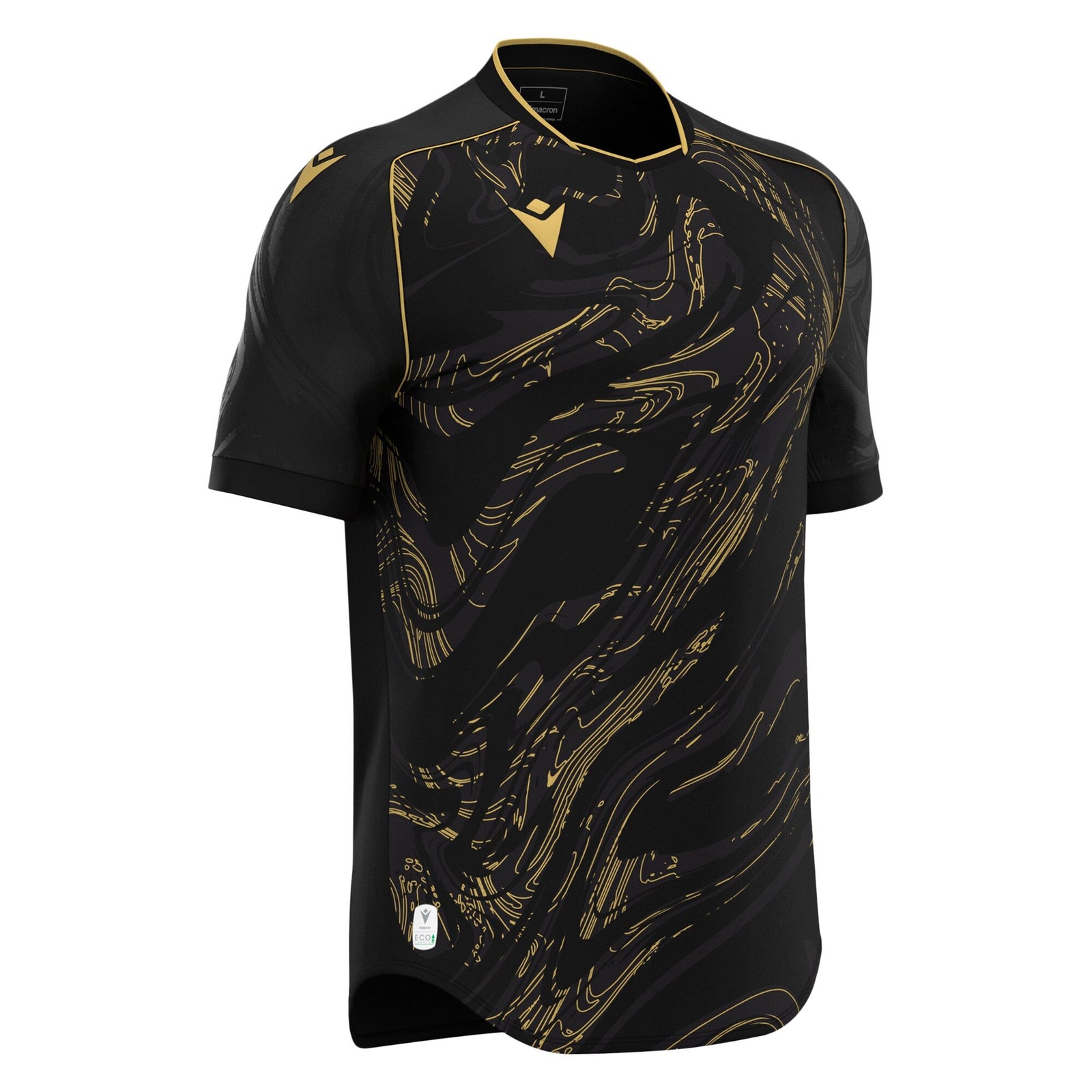 Macron Arcane Eco Shirt - Black/Gold