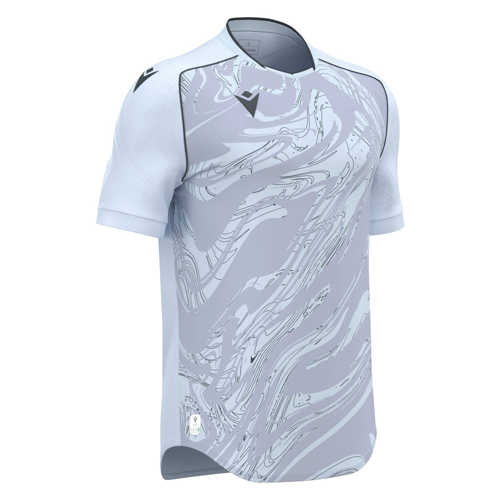 Macron Arcane Eco Shirt - Silver/Anthracite