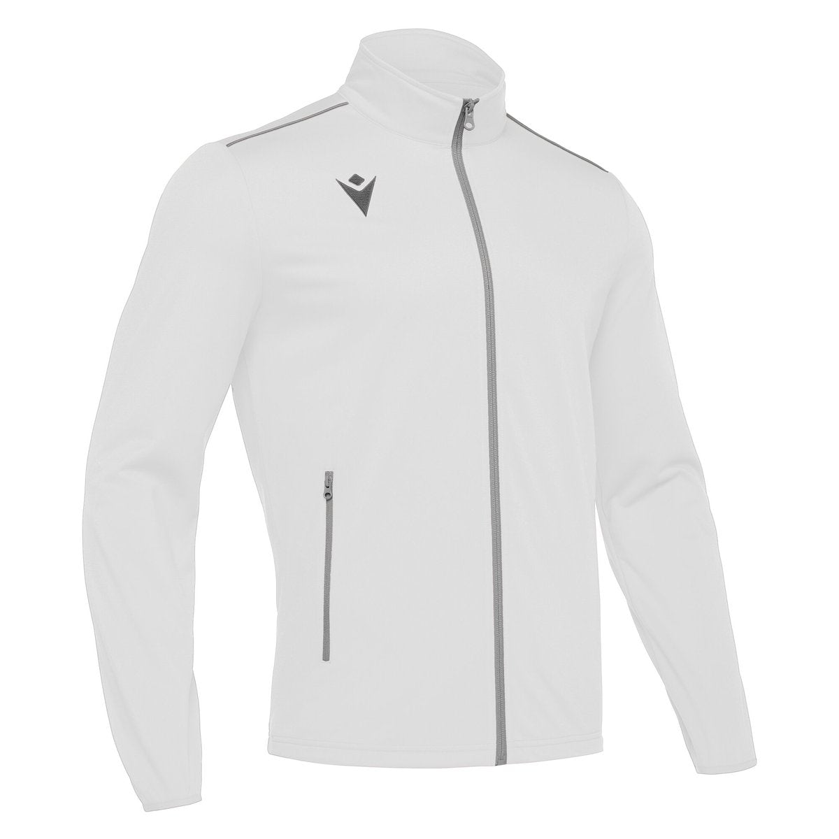 Macron Nemesis Full Zip Top - White