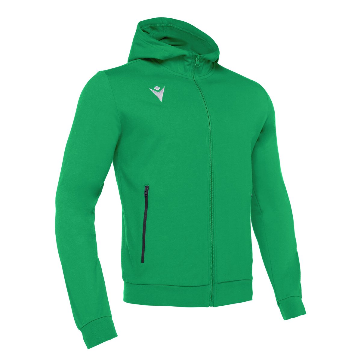 Macron Cello Full Zip Hooded Sweatshirt - Green