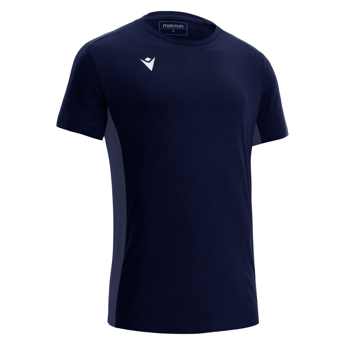 Macron Nevel Cotton T-Shirt - Navy