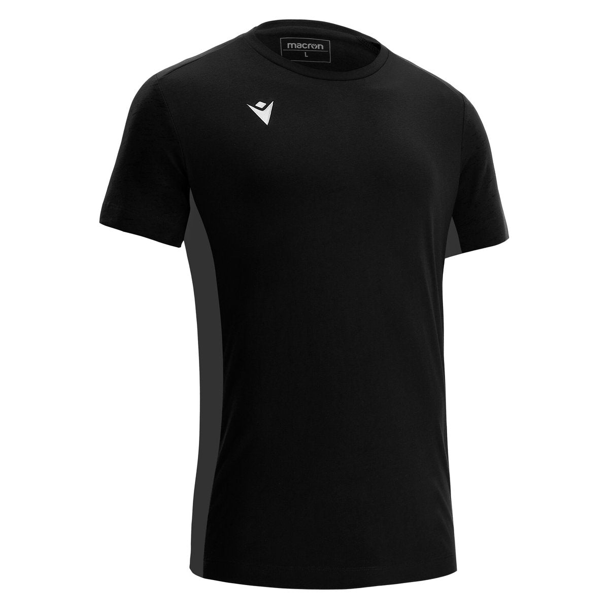 Macron Nevel Cotton T-Shirt - Black
