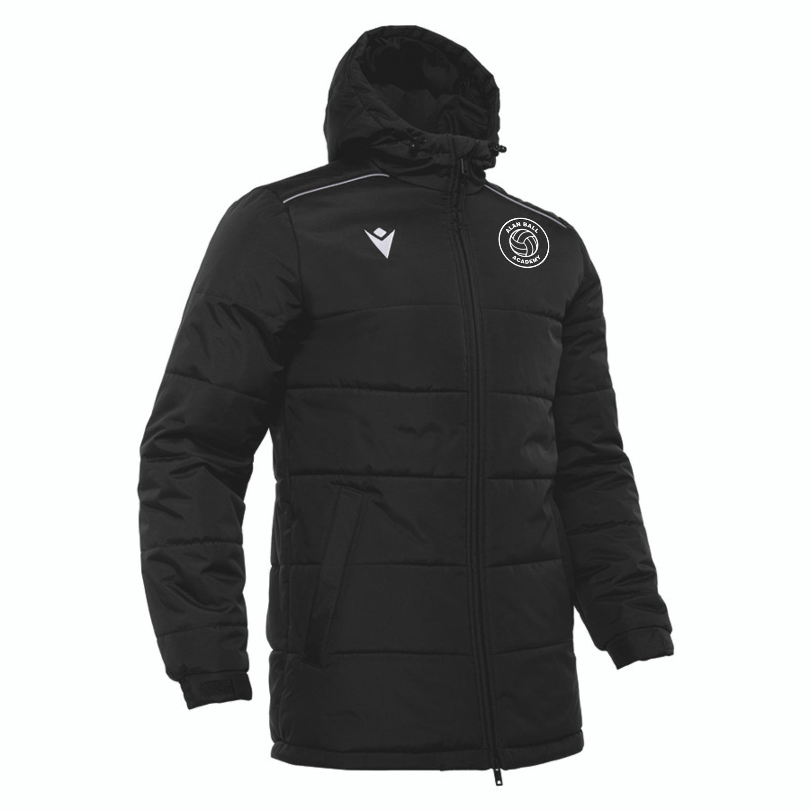 Alan Ball Academy - Macron Gyor Padded Jacket - Black