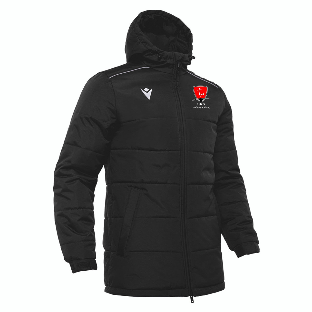 BRS - Macron Gyor Padded Jacket - Black