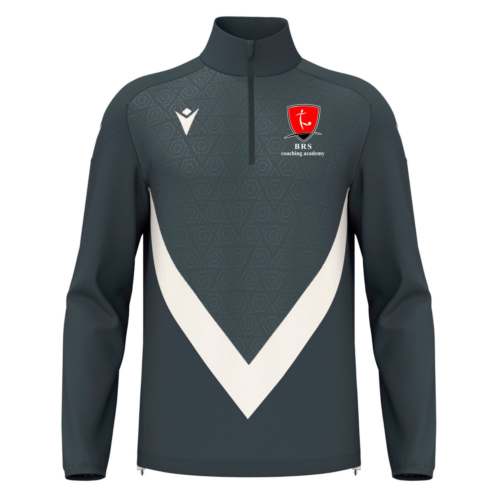 BRS Coaches - Macron Anduin 1/4 Zip Top - Anthracite