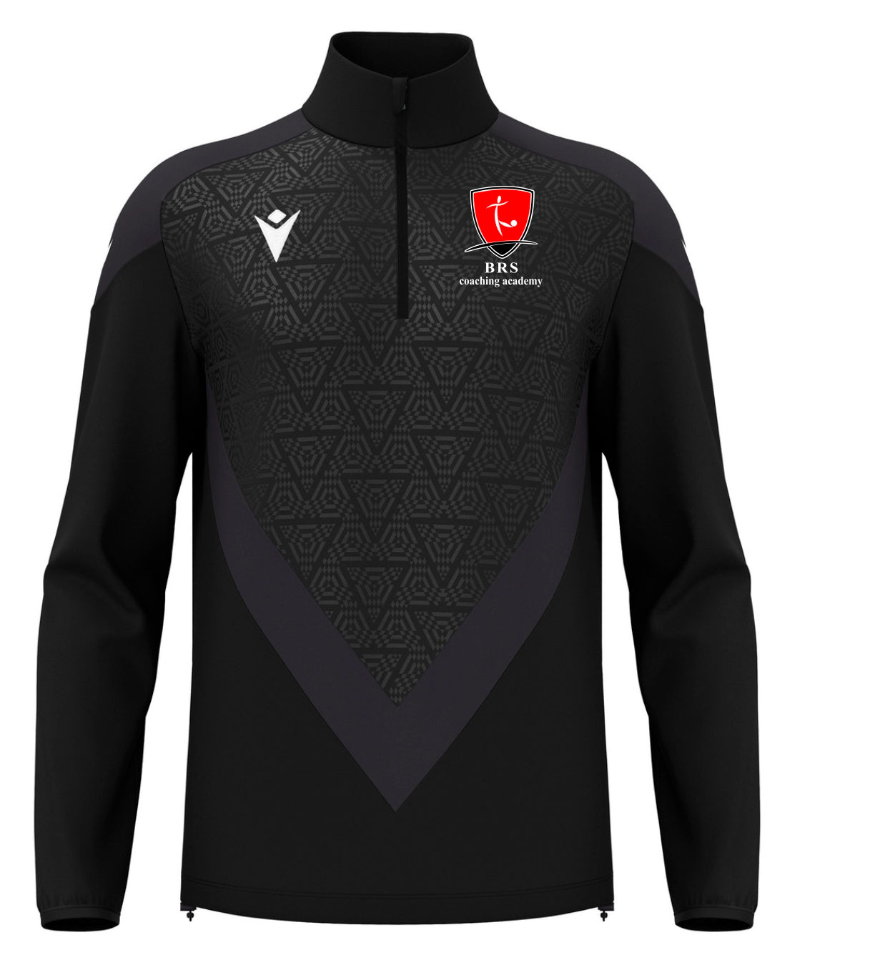 BRS Players - Macron Anduin 1/4 Zip Top - Black