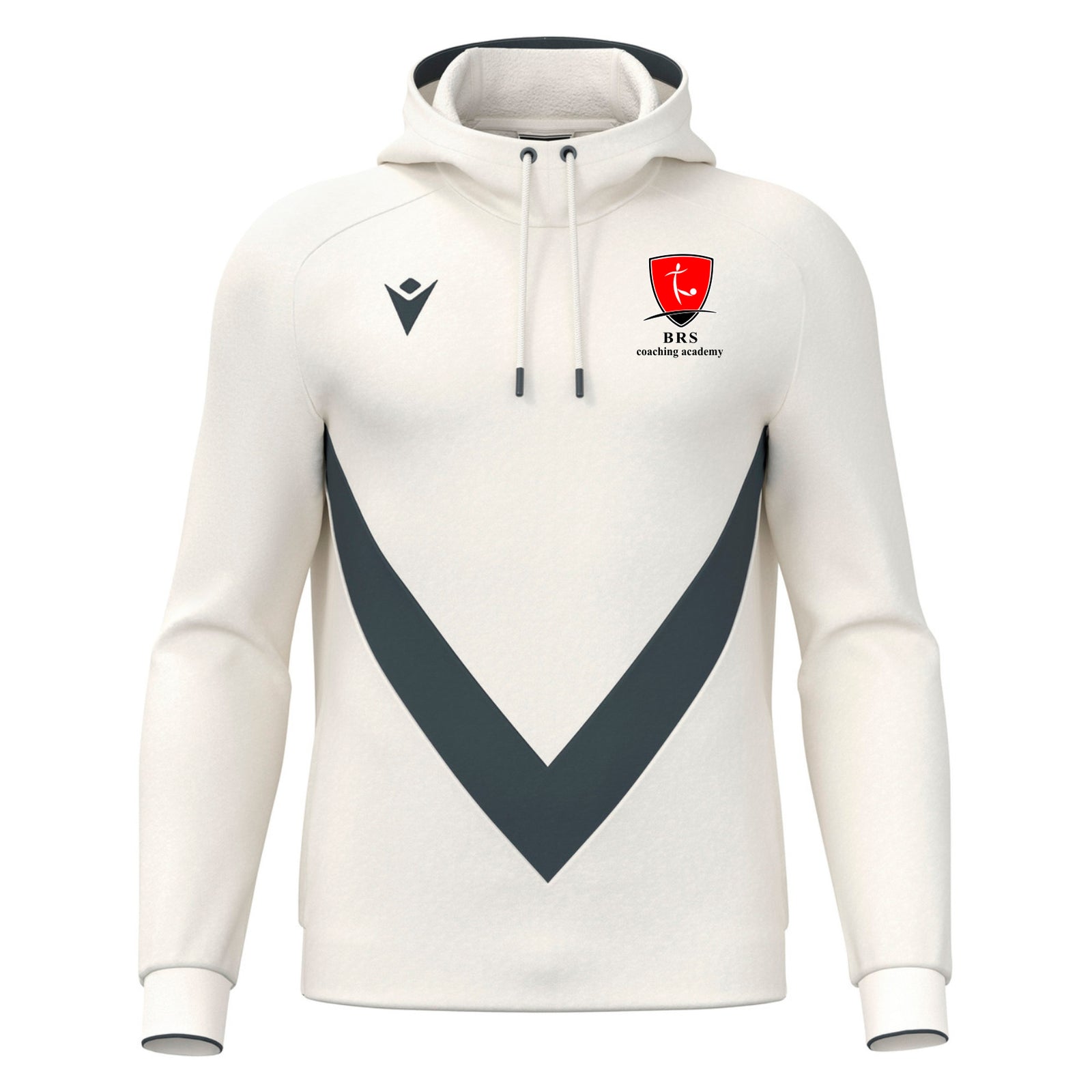 BRS Coaches - Macron Fenders Hooded Sweatshirt - Off White