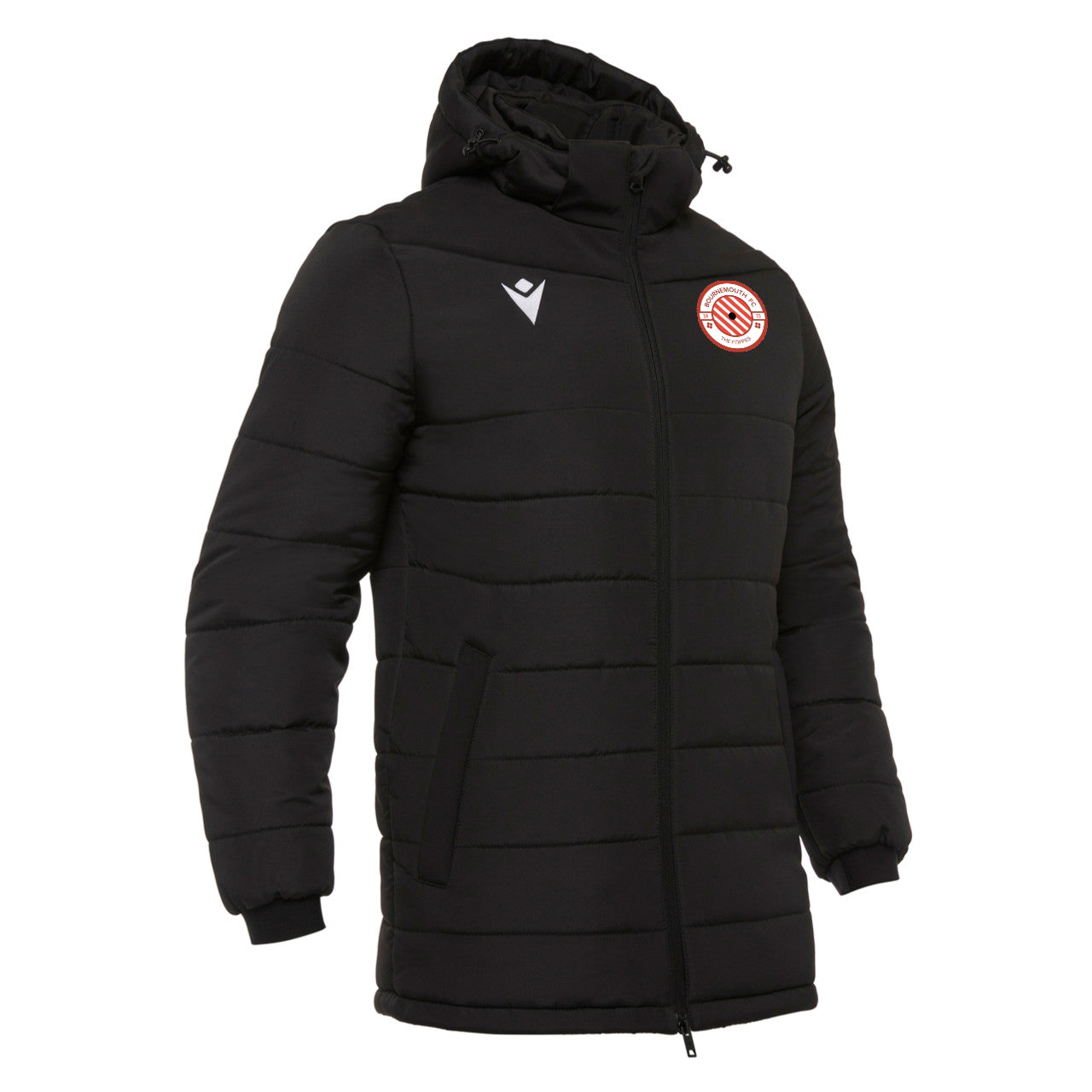 Bournemouth FC - Macron Navrik Padded Jackets - Black