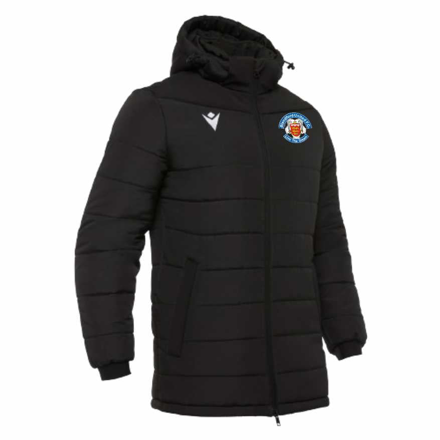 Blanford Youth - Macron Navrik Padded Jackets - Black