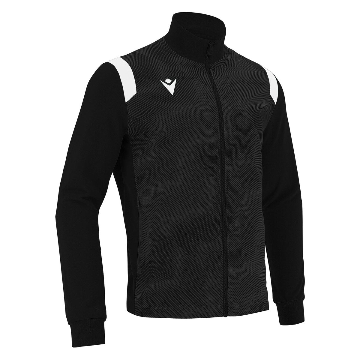 Macron Bendis Full Zip Top - Black/White