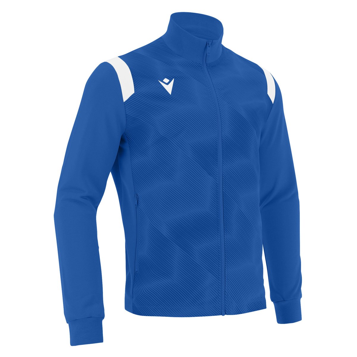 Macron Bendis Full Zip Top - Royal Blue/White