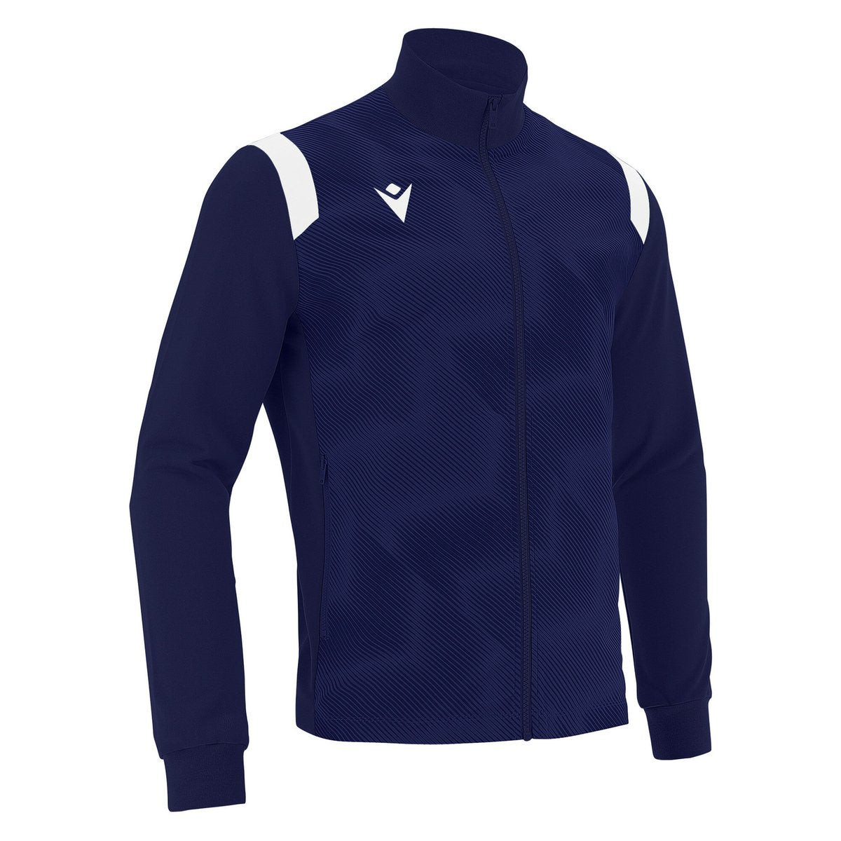 Macron Bendis Full Zip Top - Navy/White
