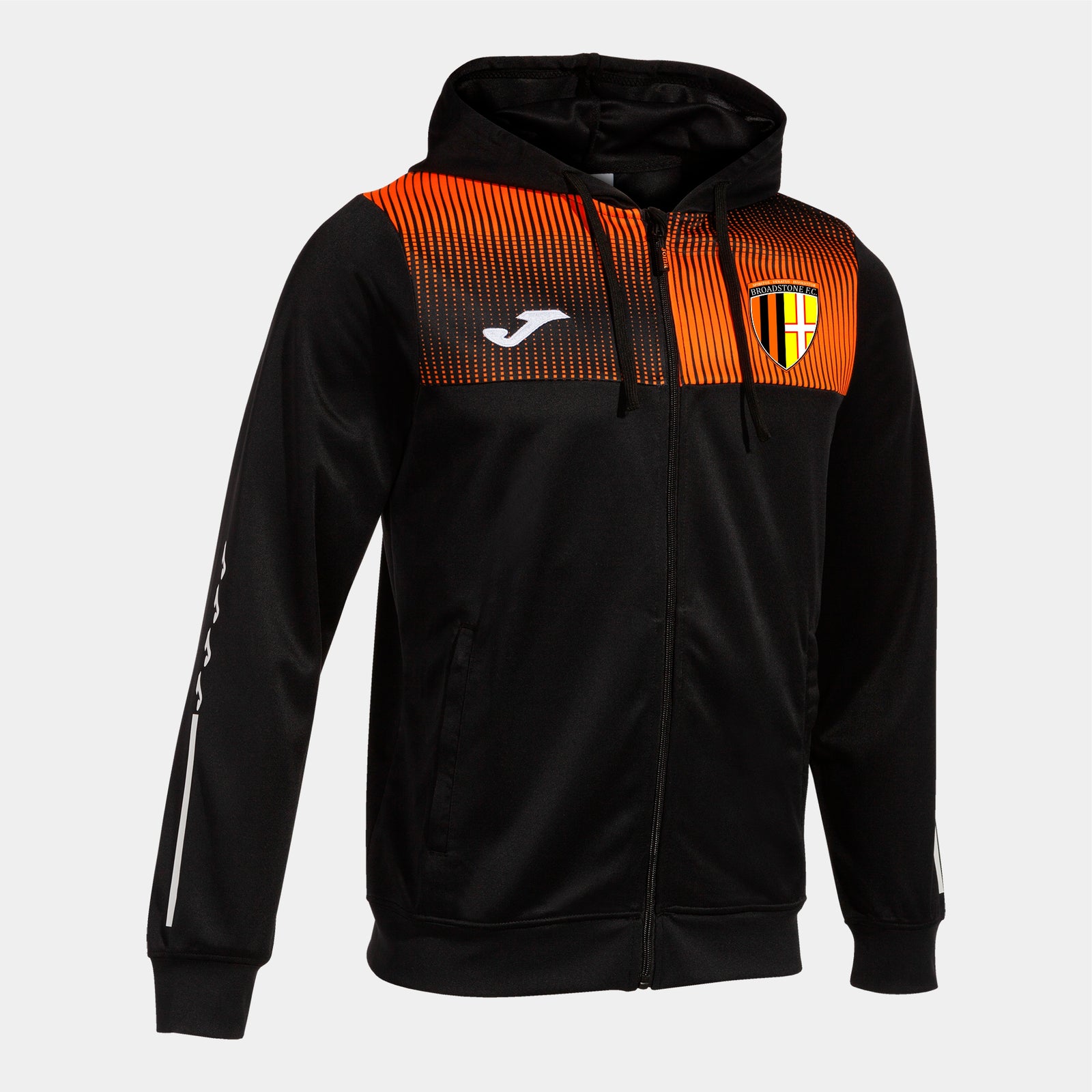 Broadstone - Joma Eco-Supernova Hoodie - Black/Orange