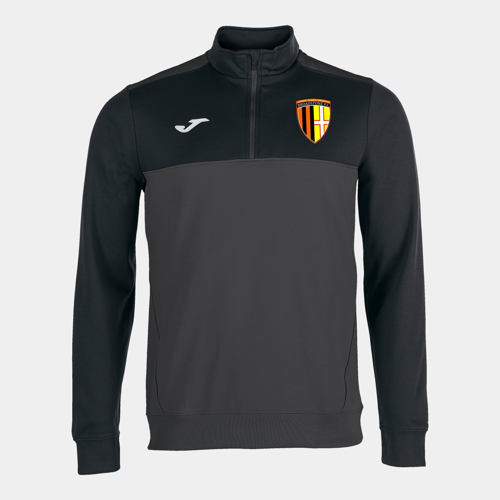 Broadstone - Joma Winner Half Zip Sweat - Anthracite/Black