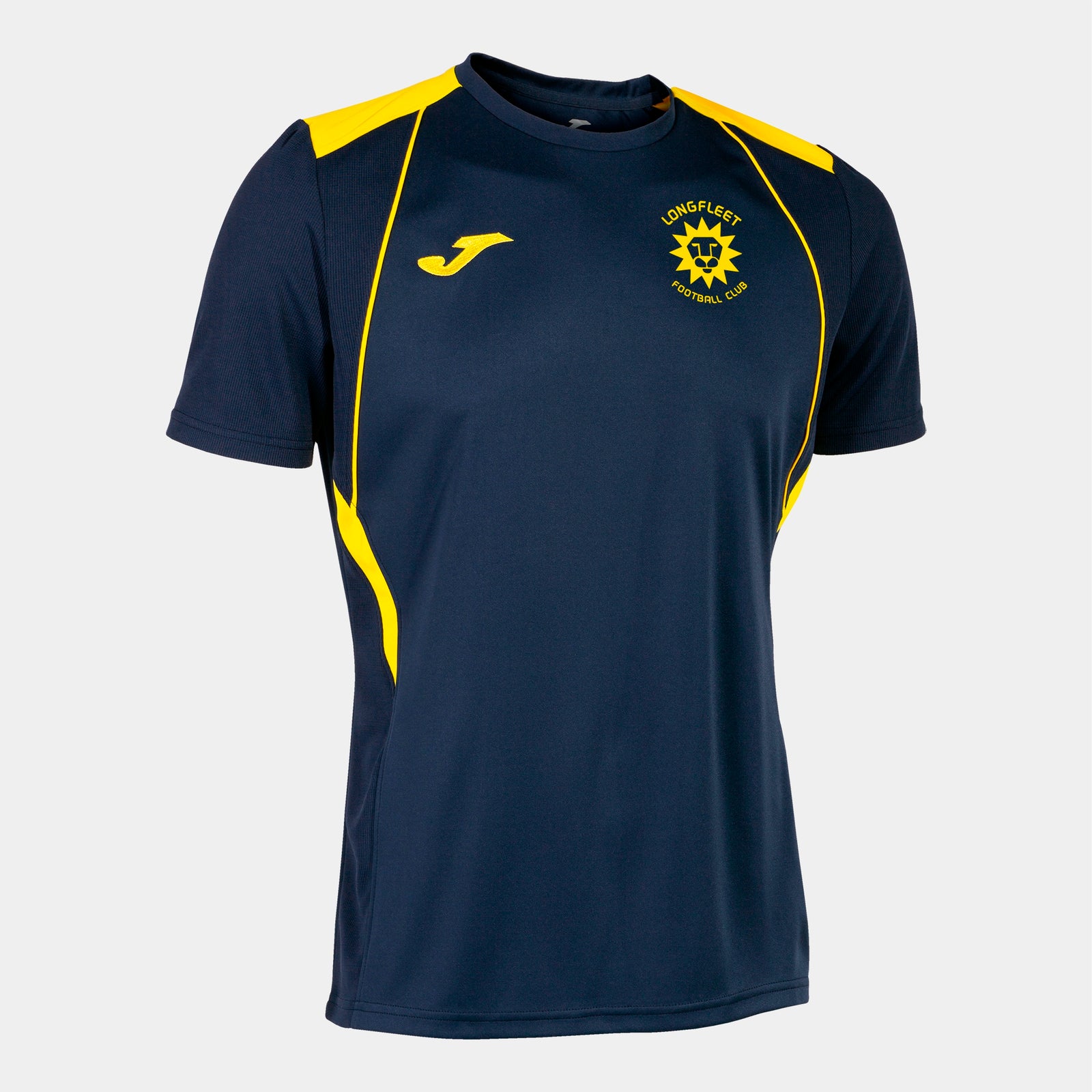 Longfleet YFC - Championship VII T-Shirt - Navy/Yellow