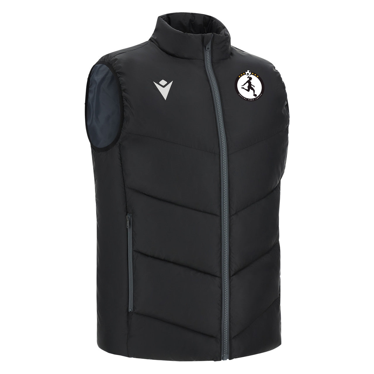 QPL - Macron Coldmire Padded Gilet - Black
