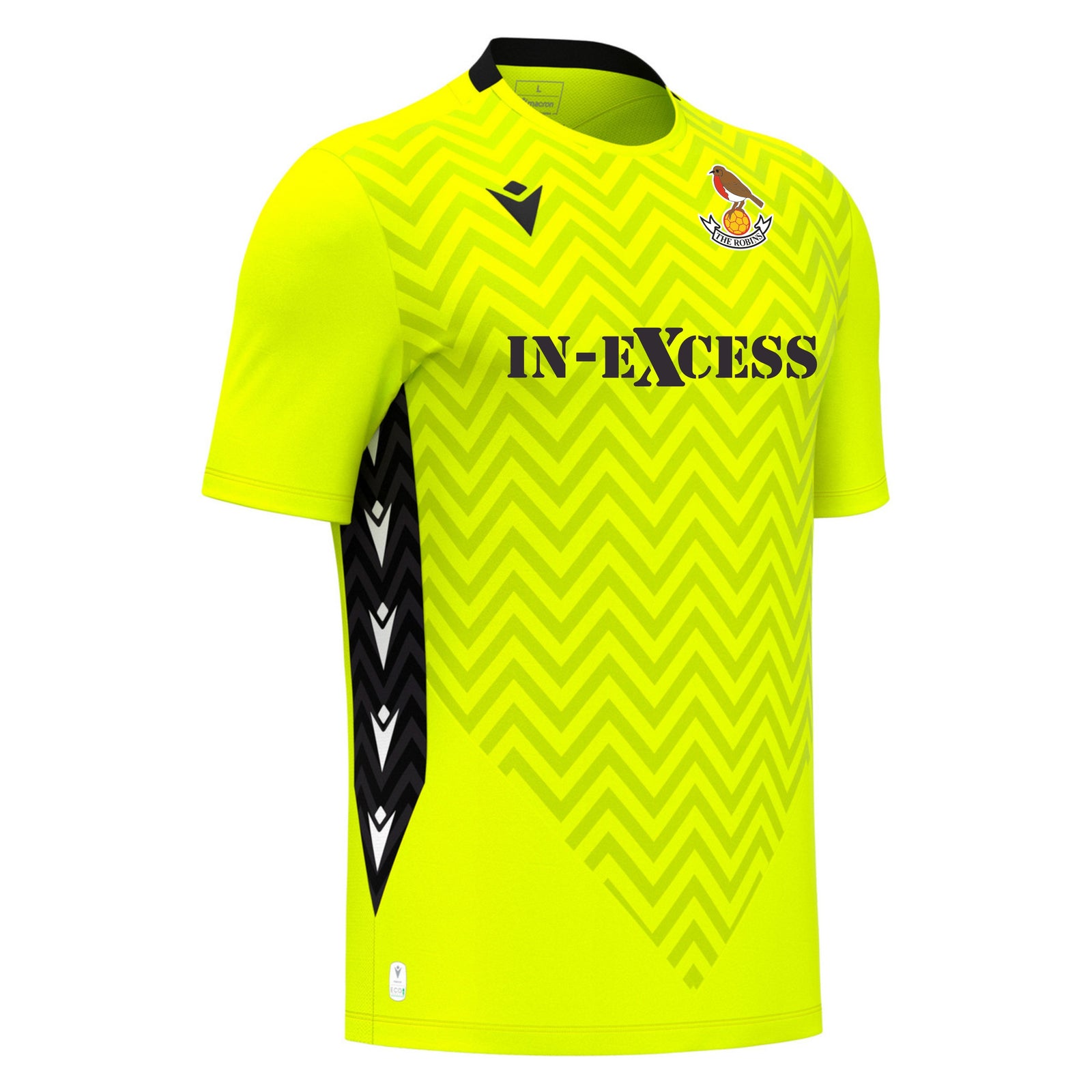 Downton FC - Macron Scorpio GK Shirt - Fluo Yellow
