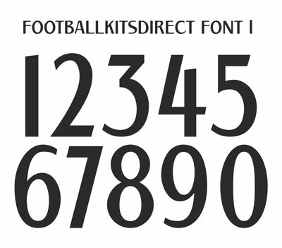Shirt Number Print