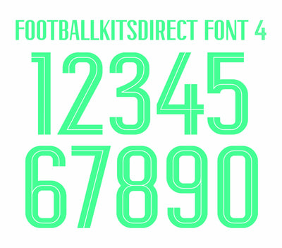 Shirt Number Print
