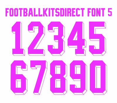 Shirt Number Print