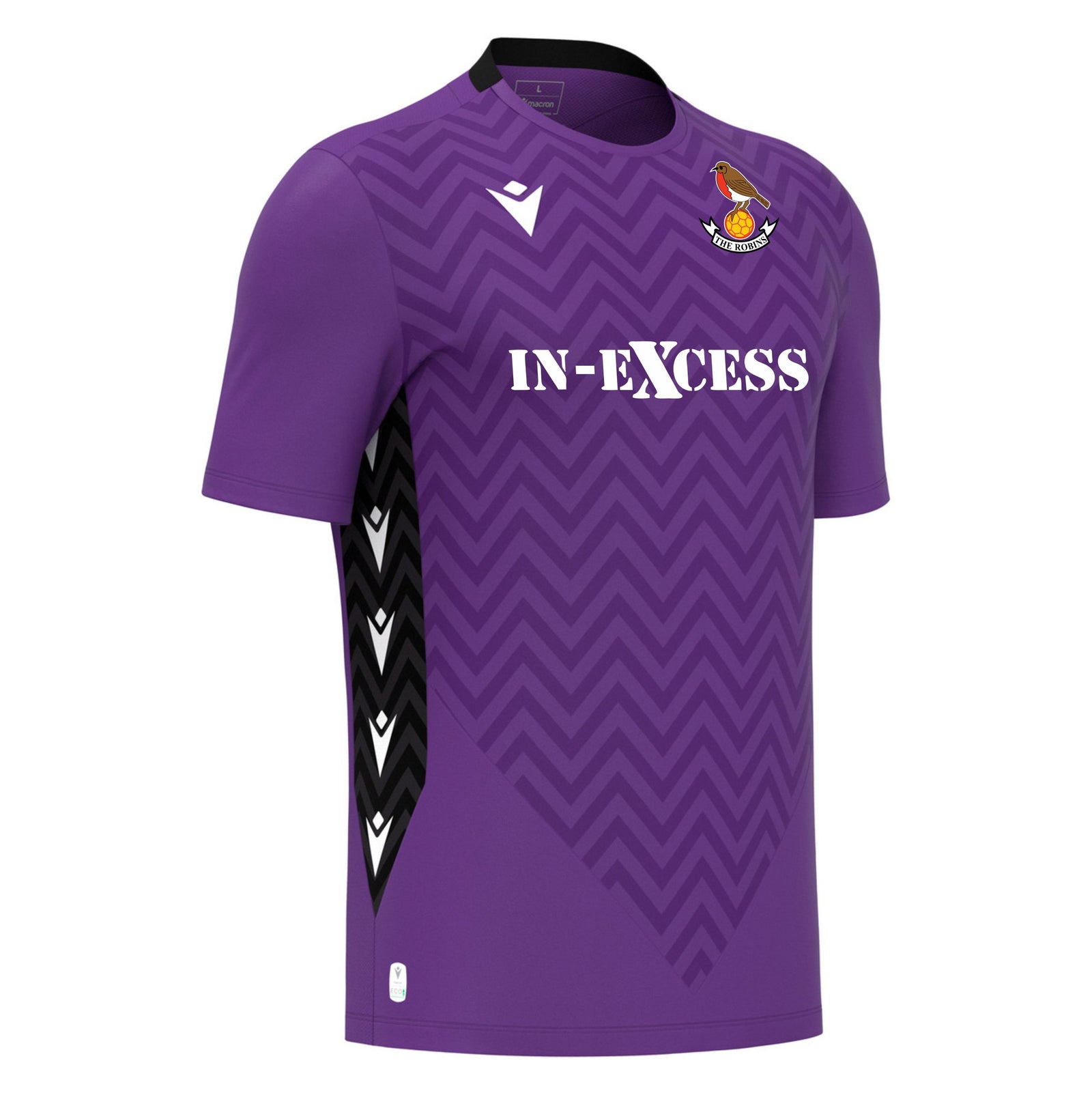 Downton FC - Macron Scorpio GK Shirt - Purple/Black
