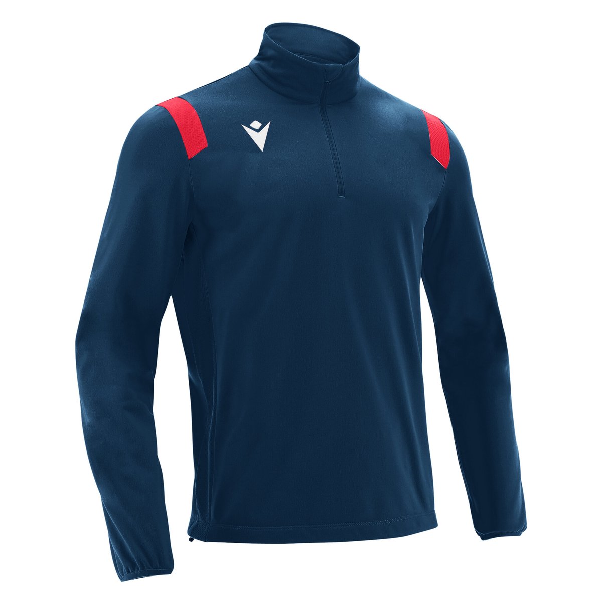 Macron Gange 1/4 Zip - Navy/Red