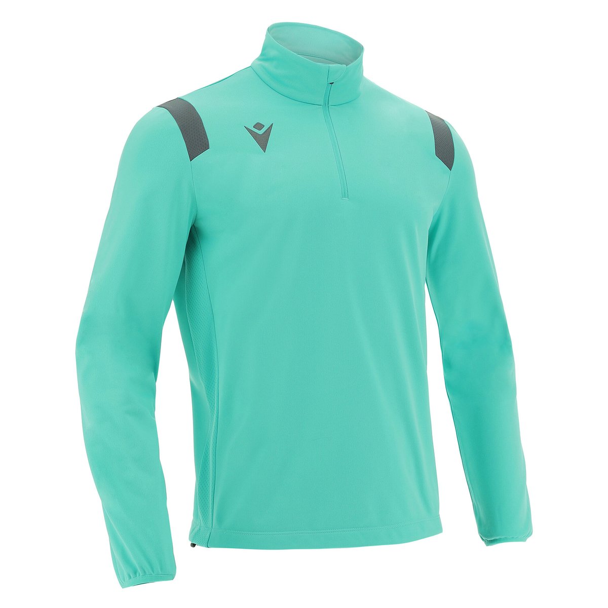 Macron Gange 1/4 Zip - Turquoise/Anthracite