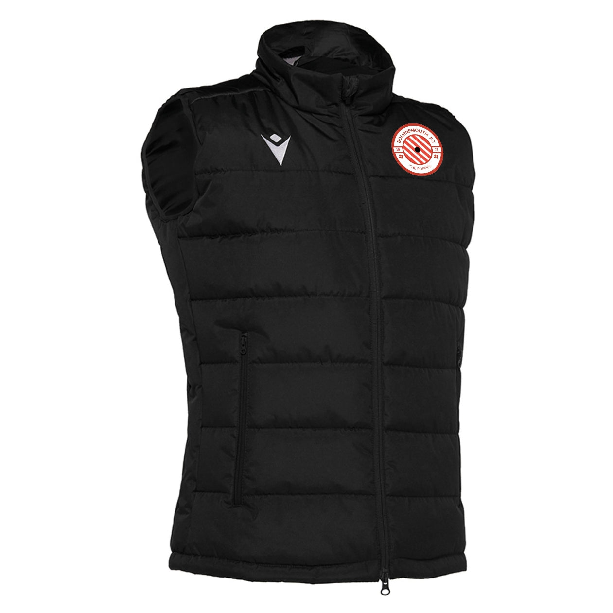 Bournemouth FC - Macron Navrik Padded Jackets - Black