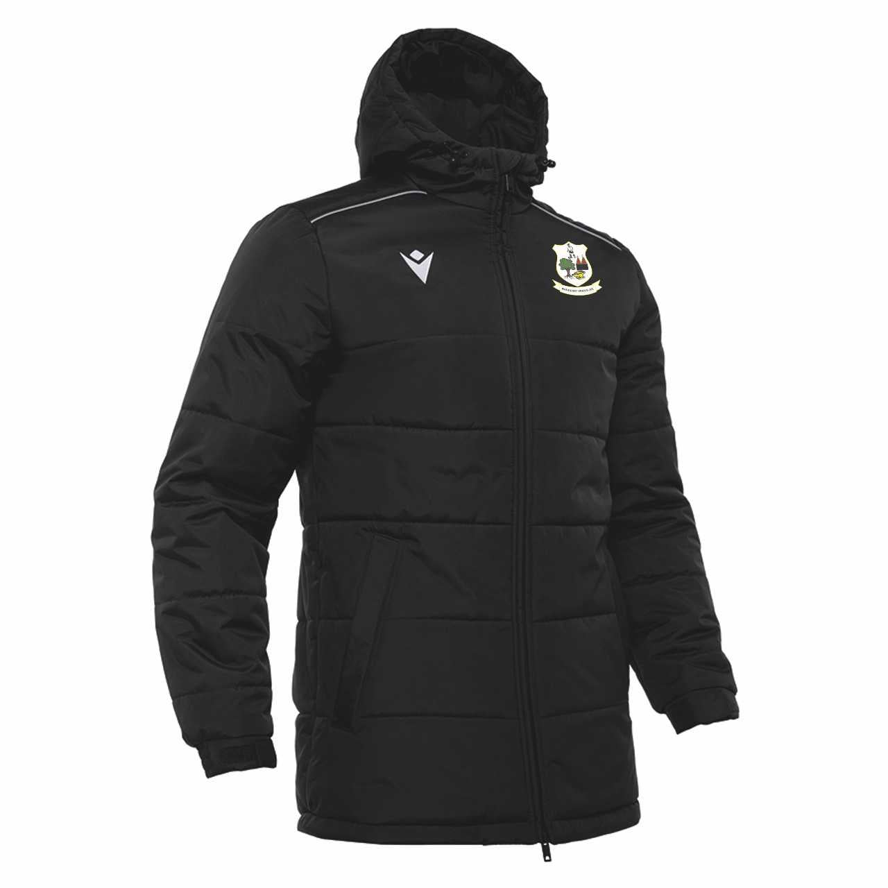 Wadhurst Coaches - Macron Gyor Padded Jacket - Black