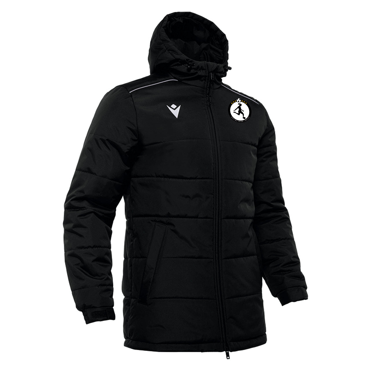QPL - Macron Gyor Padded Jacket - Black