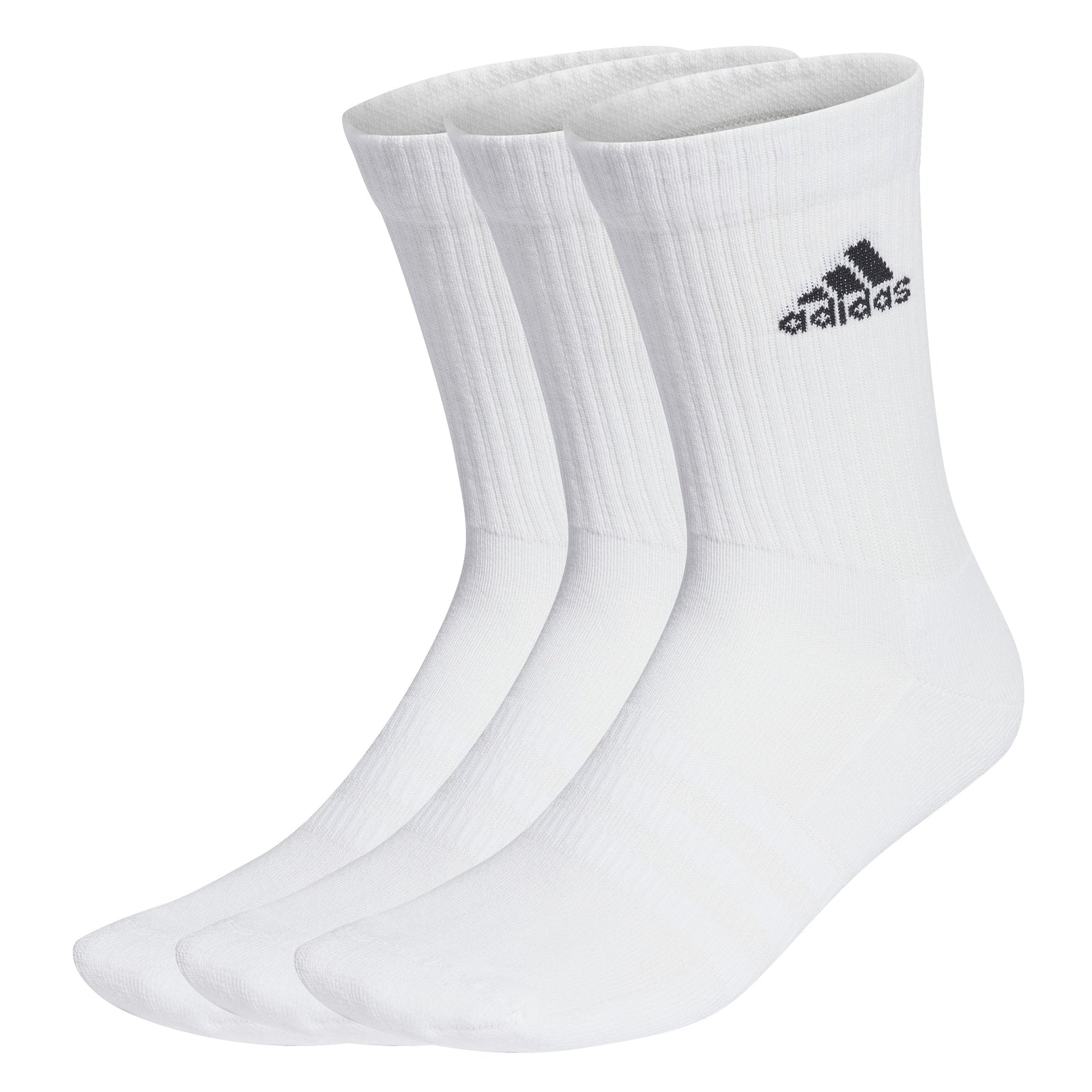 Adidas Unisex Cushioned Sportswear Crew Socks 3 Pack