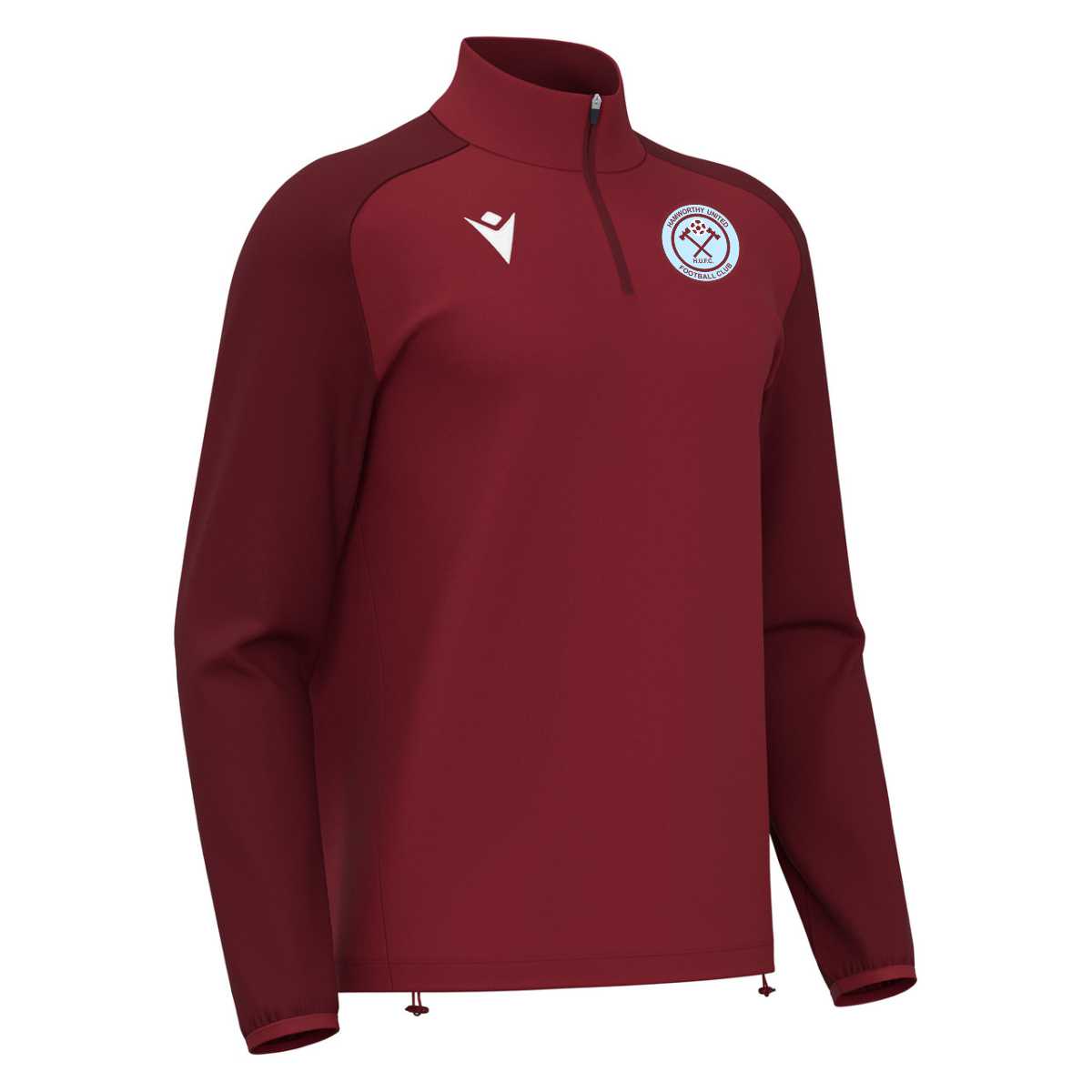 Hamworthy United - Macron Isen 1/4 Zip Top