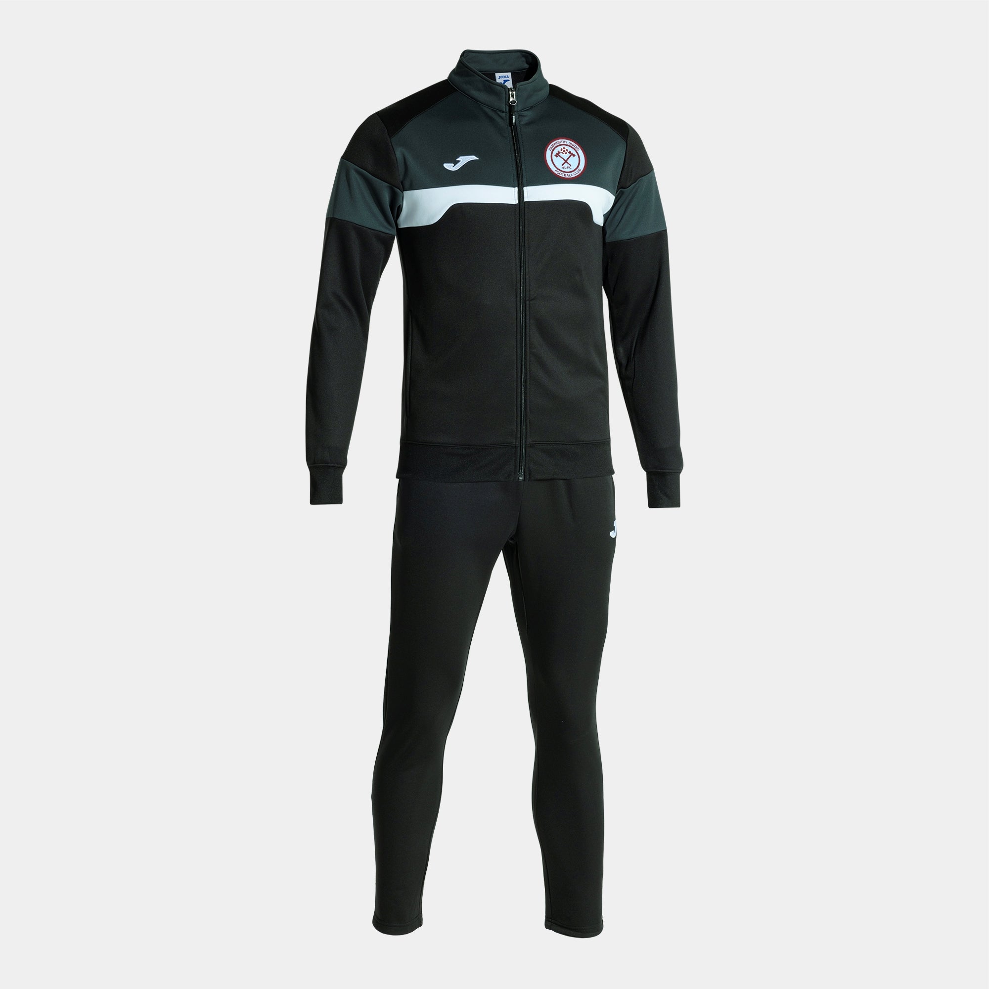 Hamworthy United - Joma Danubio III Tracksuit - Black/Anthracite