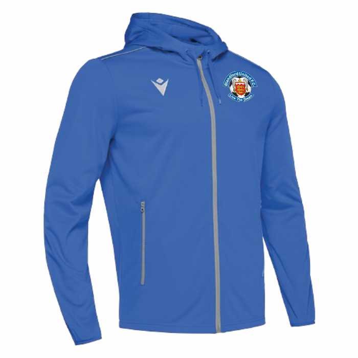 Blandford Youth - Macron Freyr Hoody - Royal Blue