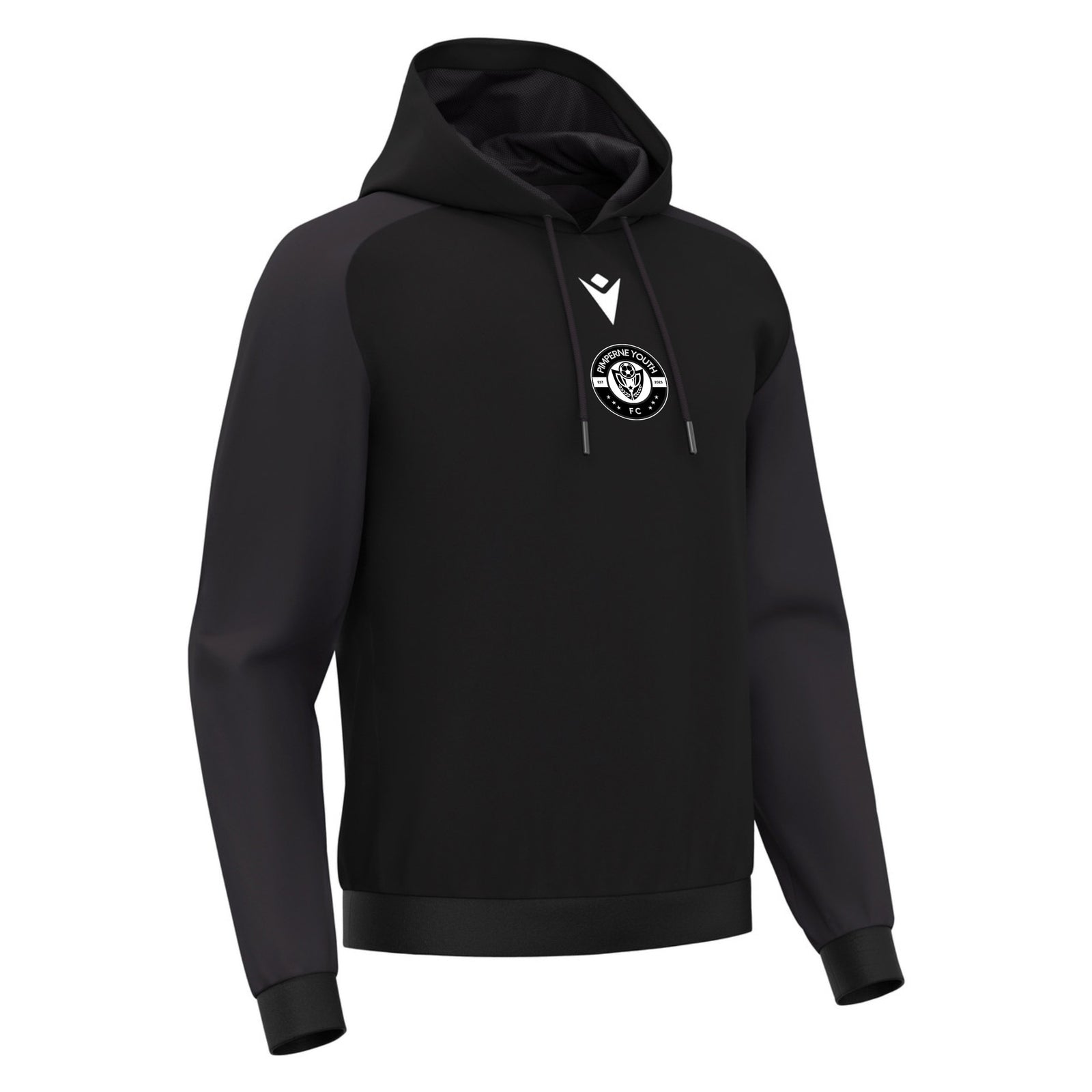 Pimperne United - Macron Horn Hoody - Black