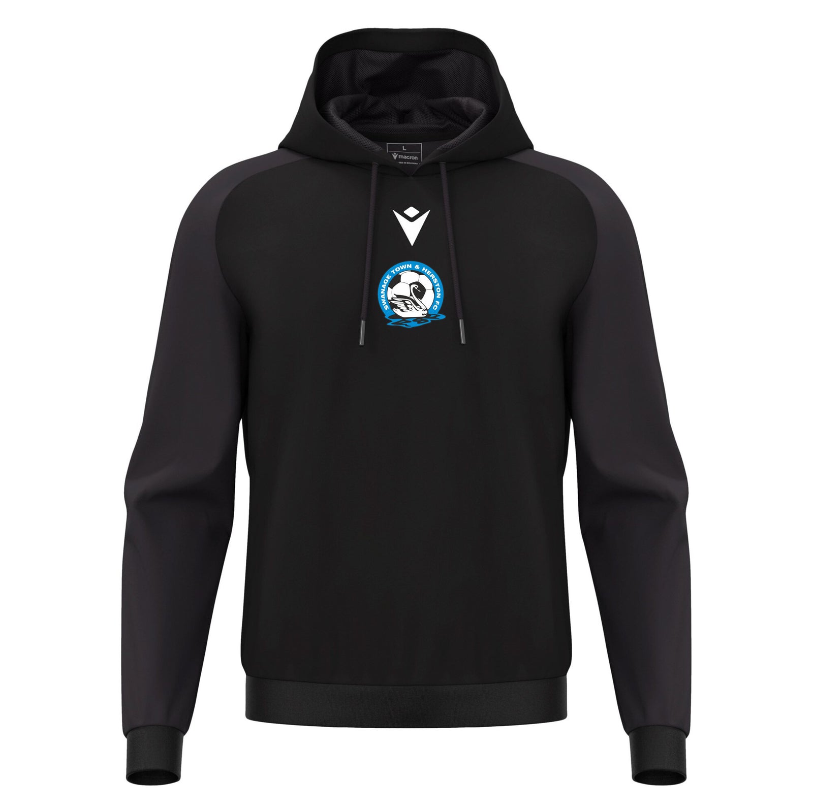 Swanage - Macron Horn Hoody - Black