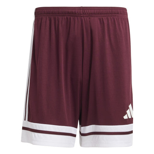 Adidas Squadra 25 Shorts - Maroon/White