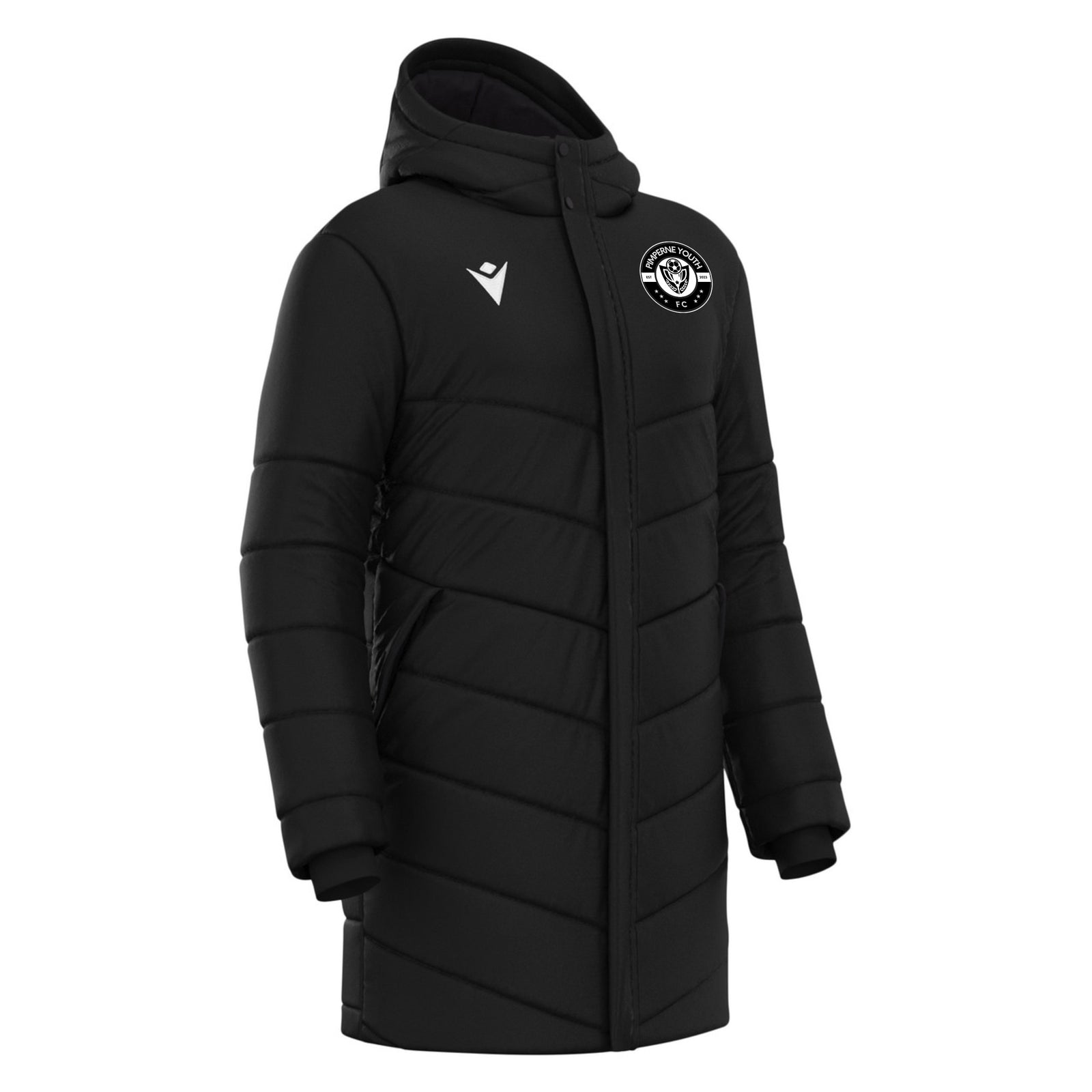 Pimperne United - Macron SubZero Padded Jacket - Black