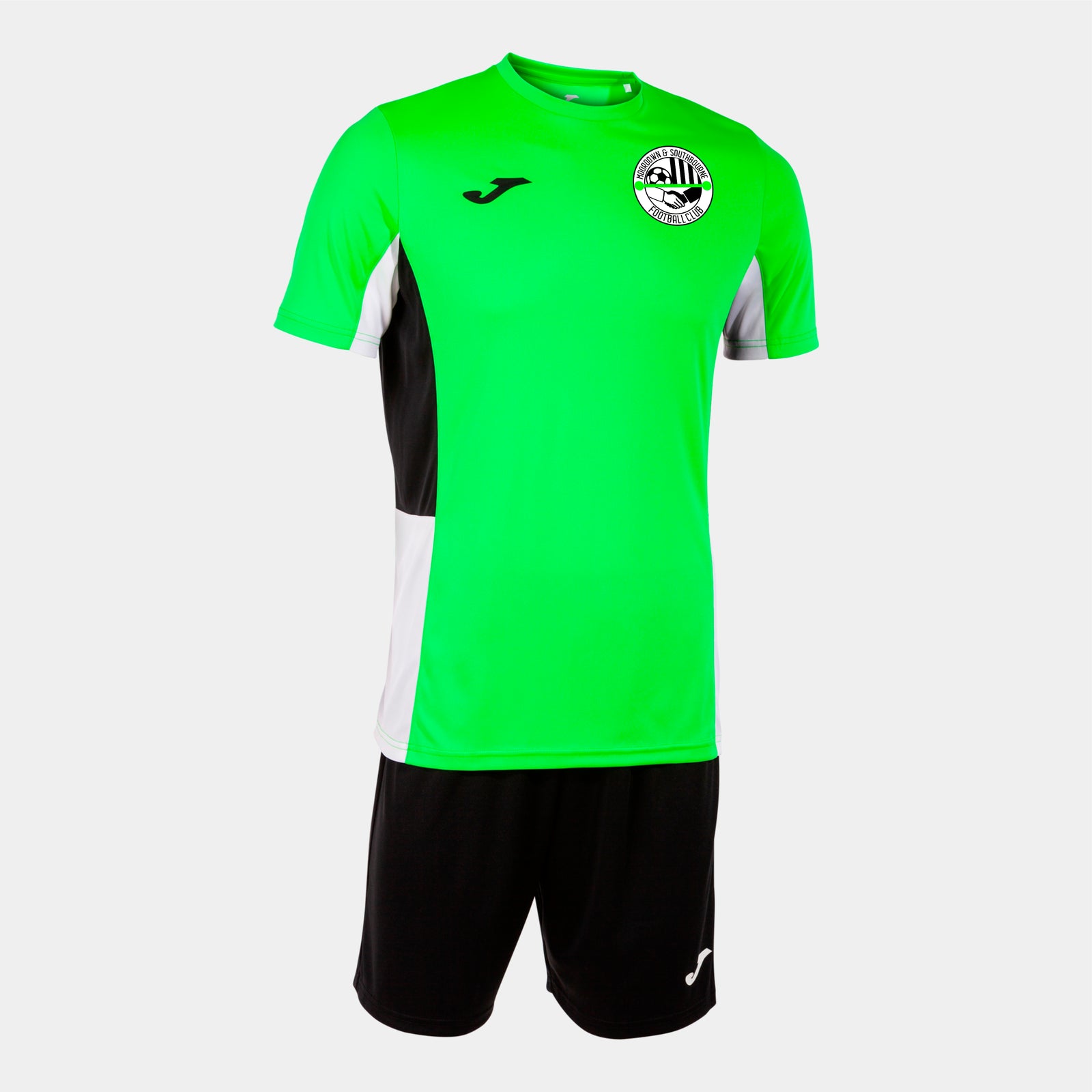 Moordown Training/Away - Joma Danubio II Kit Set - Green Fluor