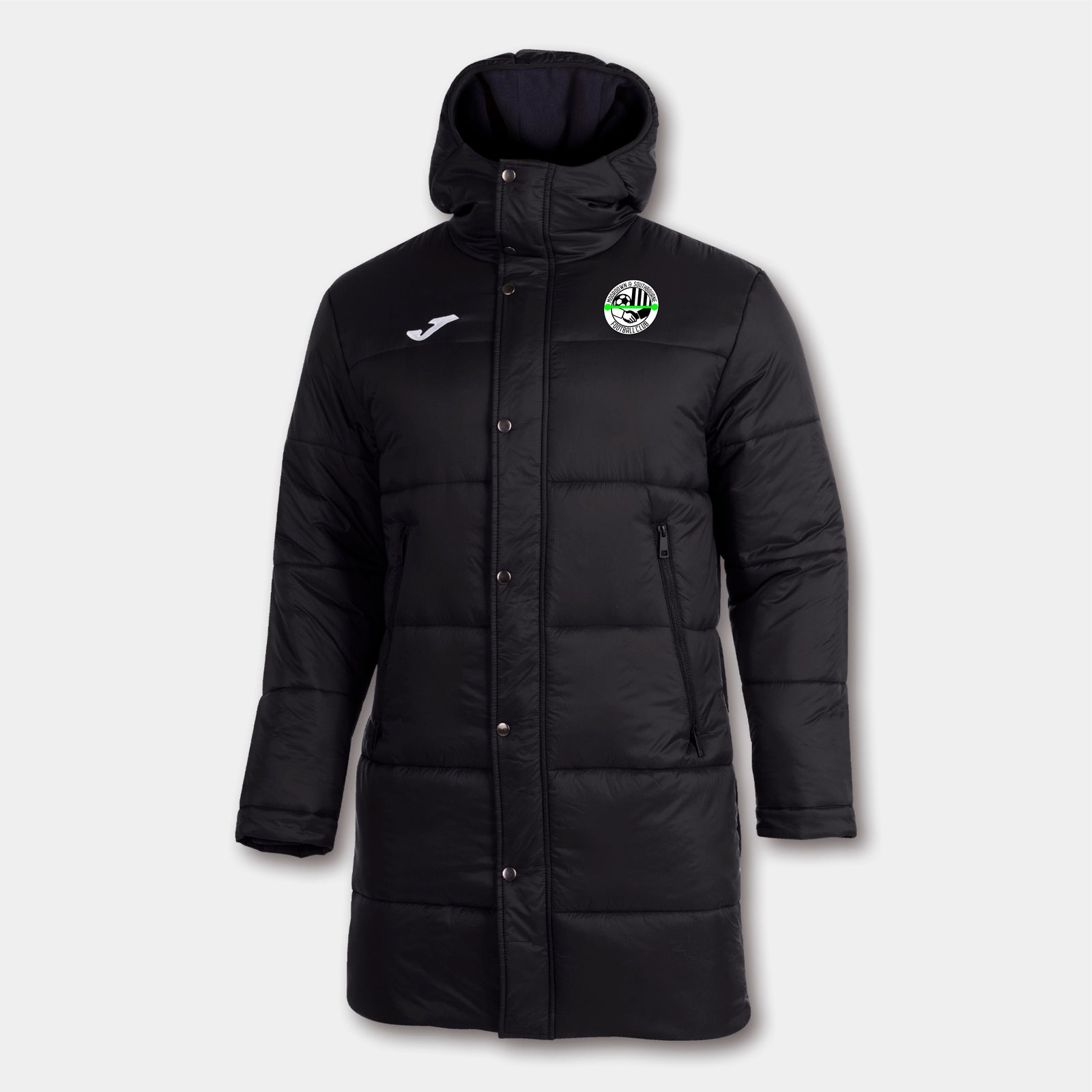 Moordown - Joma Islandia III Bench Jacket - Black