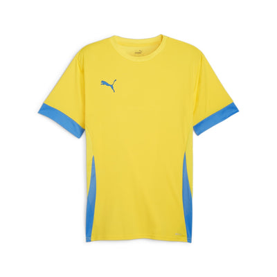 Puma teamGOAL Shirt - Faster Yellow/Electric Blue