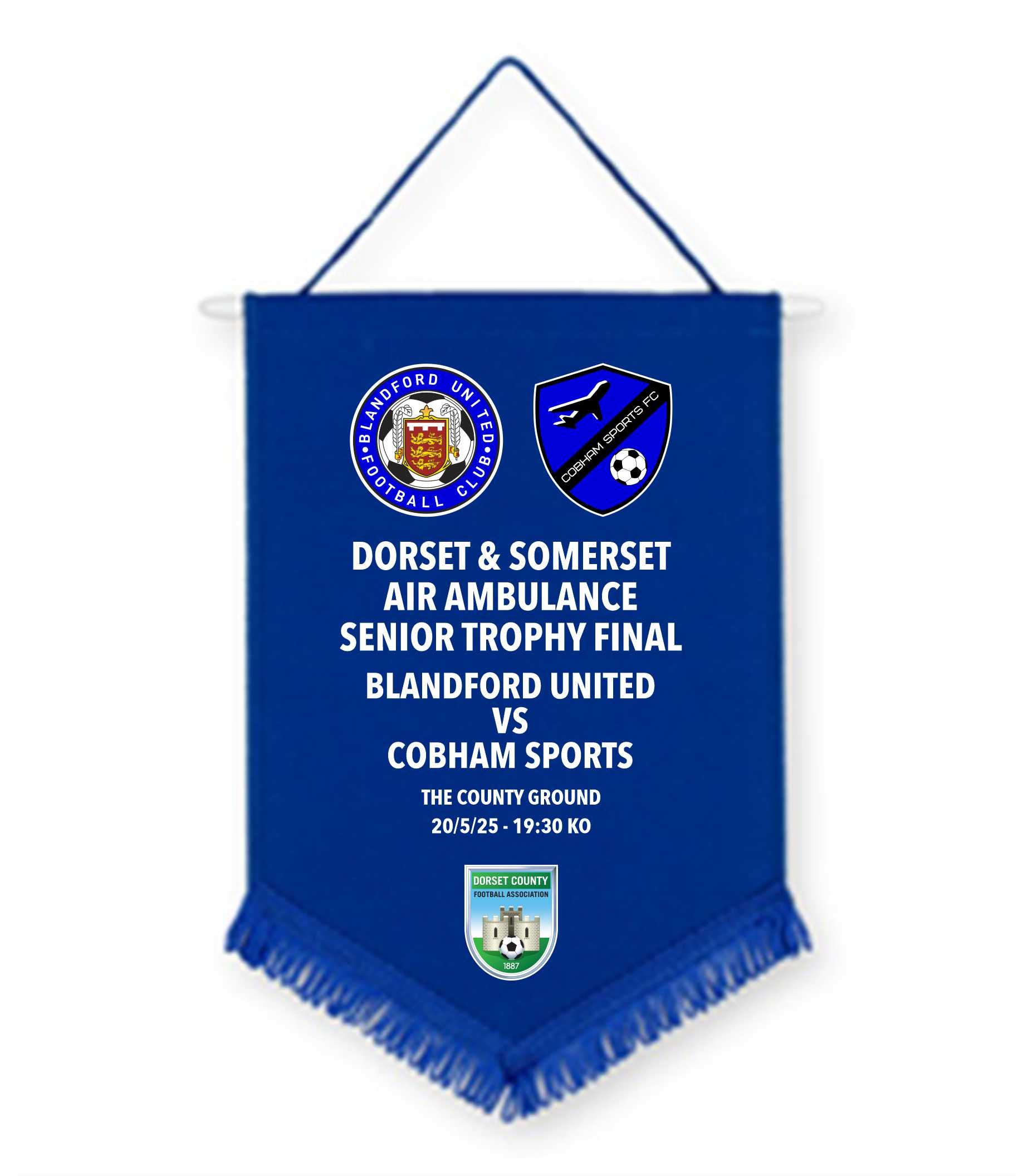 Fanion Pennant Football SCO Angers - Supporters - Club Français - Décoration Sportive