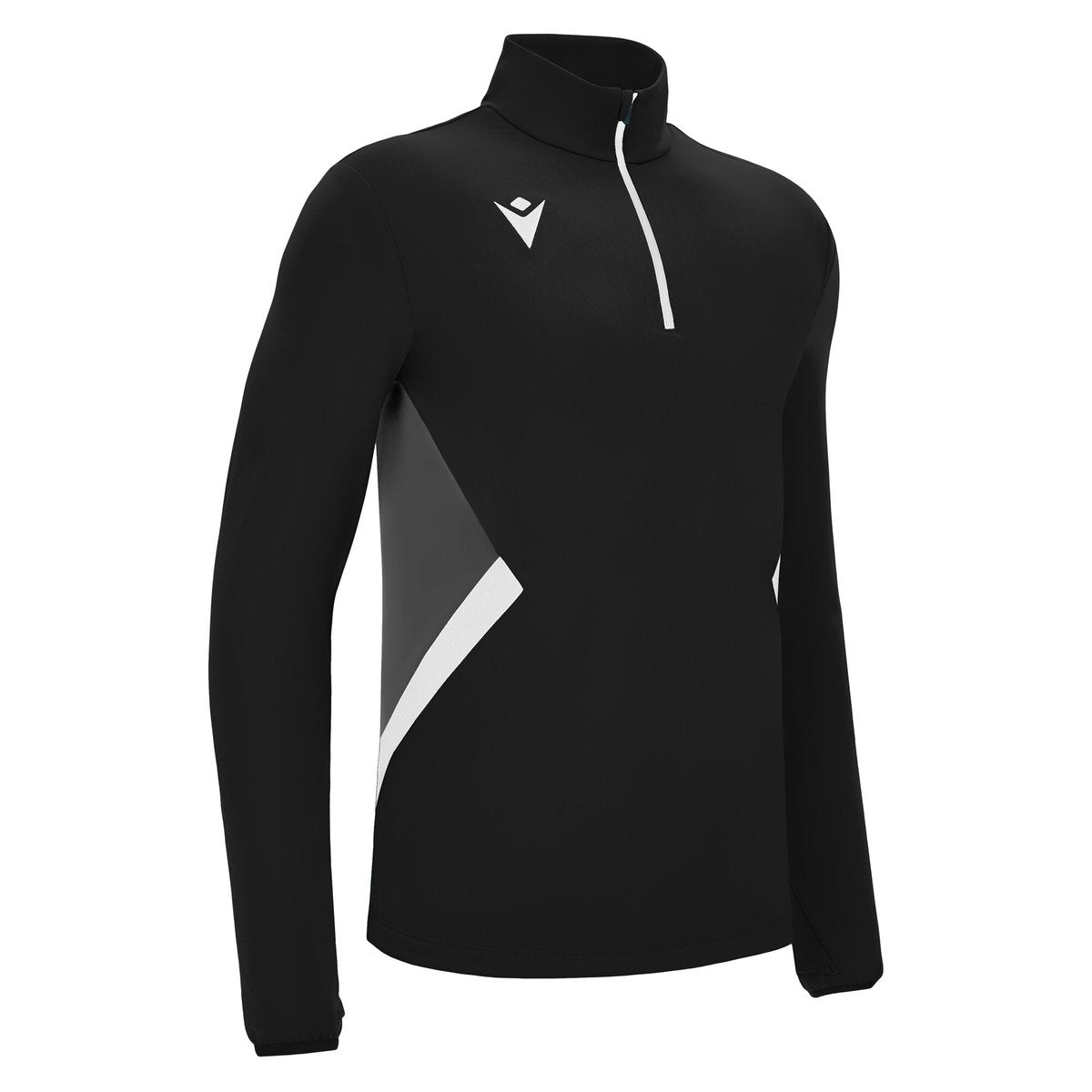 Macron Piave Half Zip - Black/White