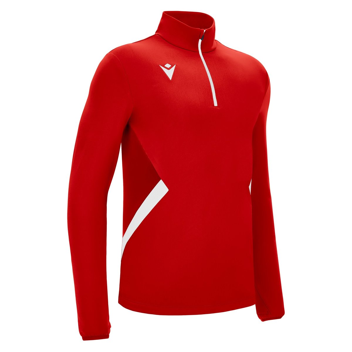 Macron Piave Half Zip - Red/White