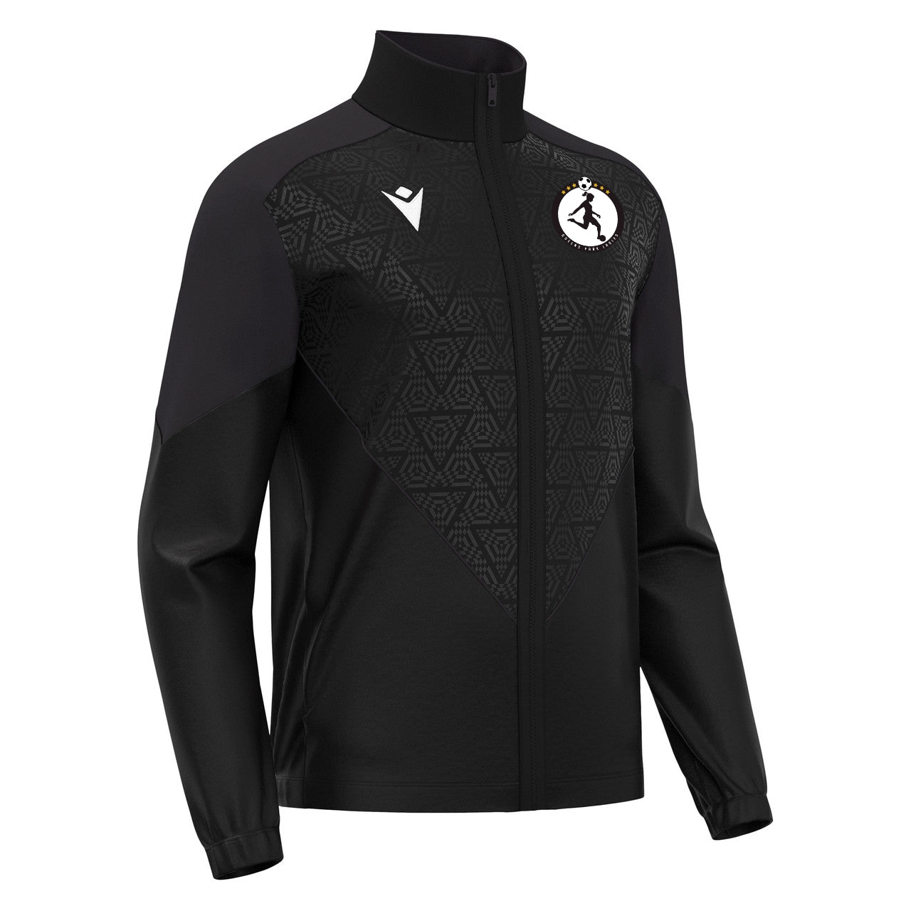 QPL - Macron Poseidon Full Zip Top - Black