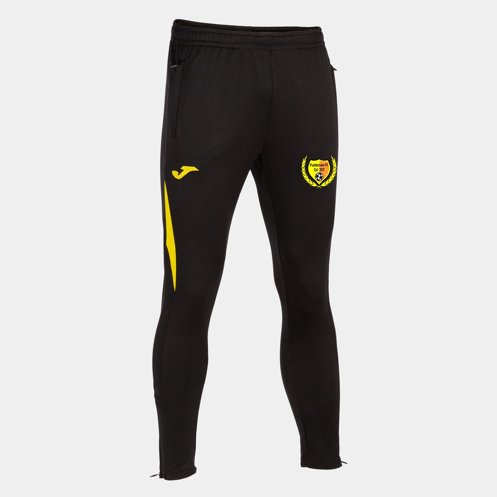 Puddletown - Joma Championship VII Pant - Black/Yellow