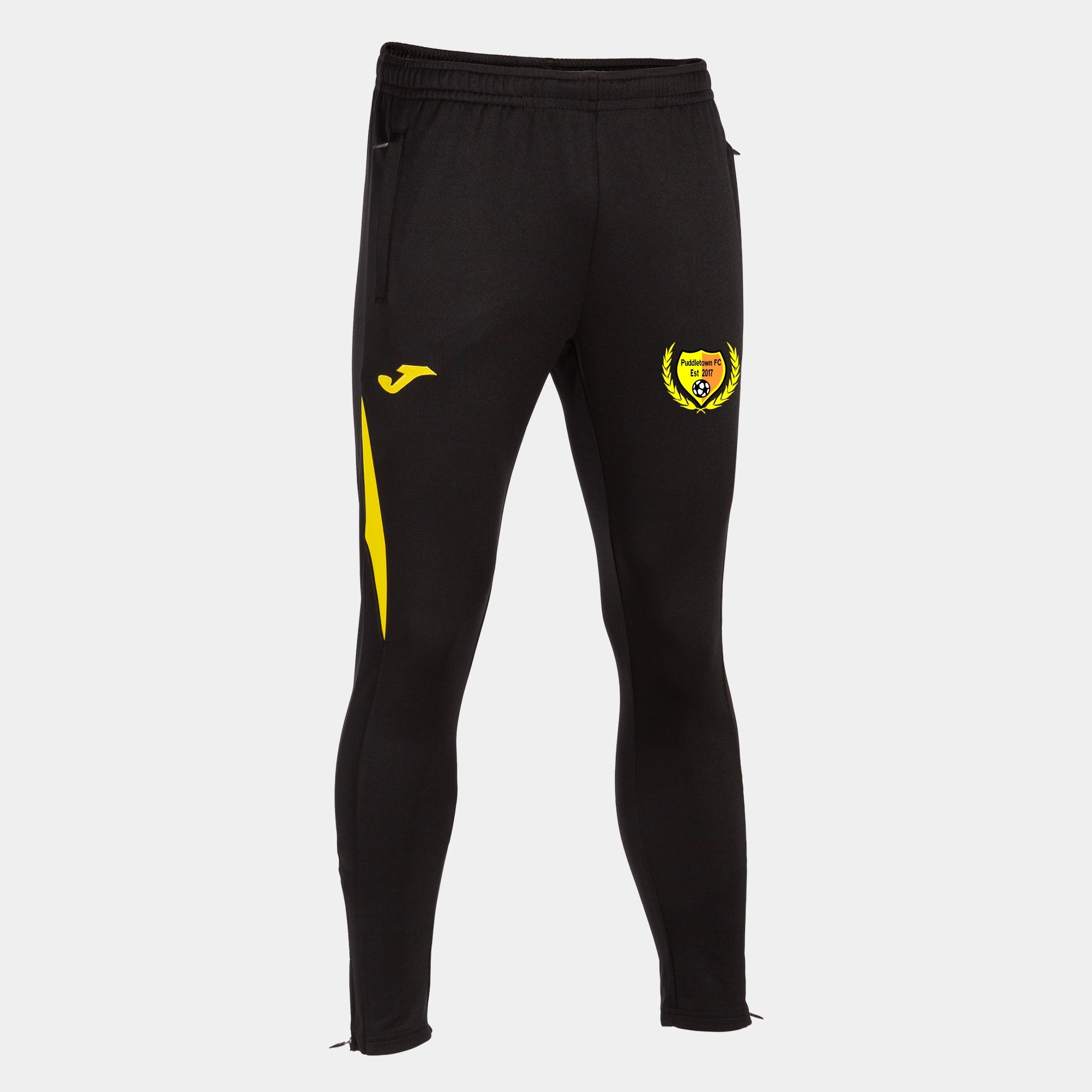 Puddletown - Joma Championship VII Pant - Black/Yellow