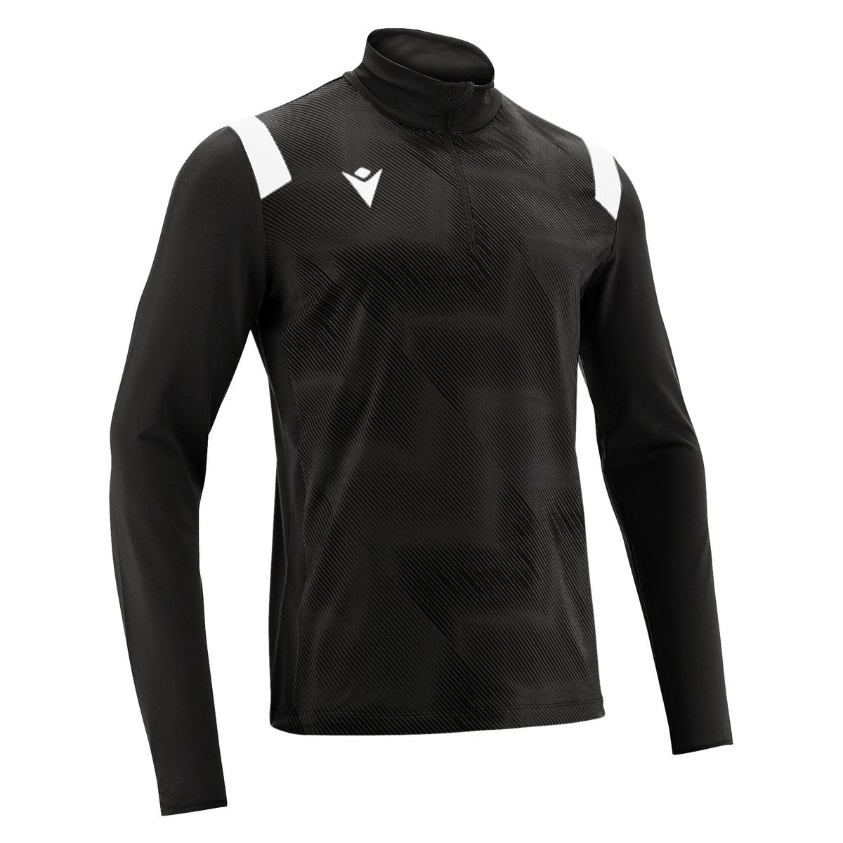 Macron Purus 1/4 Zip - Black/White