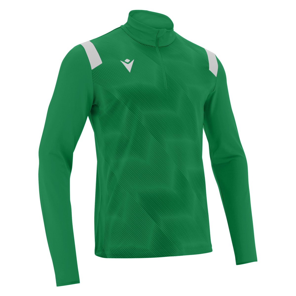 Macron Purus 1/4 Zip - Green/White